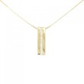 K18YG ダイヤモンド ネックレス 0.15CT