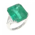 PT エメラルド リング 9.88CT