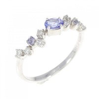 PT タンザナイト リング 0.22CT
