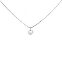 PT ソリティア ダイヤモンド ネックレス 0.566CT