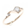K18PG ダイヤモンド リング 0.20CT