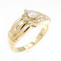 K18YG ダイヤモンド リング 0.10CT