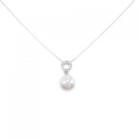 K18WG アコヤパール ネックレス 8.4mm