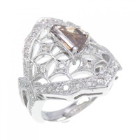 750WG ダイヤモンド リング 1.005CT