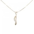 K18YG ダイヤモンド ネックレス 0.51CT