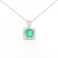 PT エメラルド ネックレス 1.41CT
