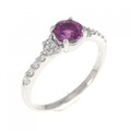PT ガーネット リング 0.64CT