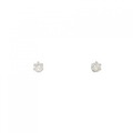 PT ソリティア ダイヤモンド ピアス 0.10CT