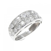 PT ダイヤモンド ピンキー リング 1.00CT