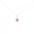 PT ルビー ネックレス 0.41CT