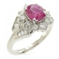 PT ルビー リング 1.03CT