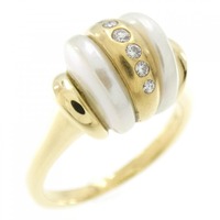 750YG 淡水パール リング