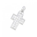 PT クロス ダイヤモンド ペンダント 1.00CT