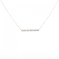 【リメイク】K18YG ダイヤモンド ネックレス 0.30CT