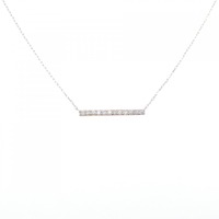 【リメイク】K18YG ダイヤモンド ネックレス 0.30CT