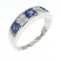 PT サファイヤ リング 0.89CT