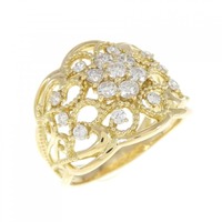 K18YG ダイヤモンド リング 0.53CT