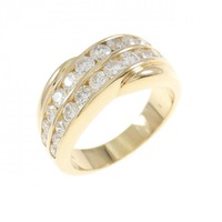 K18YG ダイヤモンド リング 1.11CT