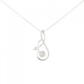 PT ダイヤモンド ネックレス 0.18CT