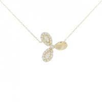 【リメイク】K18YG ダイヤモンド ネックレス 0.30CT