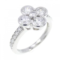PT フラワー ダイヤモンド リング 0.89CT