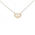 カルティエ Cハート スモール ネックレス