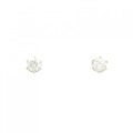 PT ソリティア ダイヤモンド ピアス 0.20CT