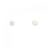 PT ソリティア ダイヤモンド ピアス 0.20CT