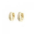 K18YG ダイヤモンド ピアス 0.20CT