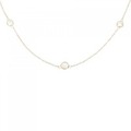 K18PG ダイヤモンド ネックレス 0.51CT