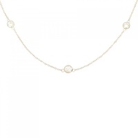 K18PG ダイヤモンド ネックレス 0.51CT