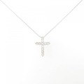 PT クロス ダイヤモンド ネックレス 0.50CT
