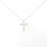 PT クロス ダイヤモンド ネックレス 0.50CT