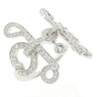 エルメス ダイヤモンド リング 0.72CT