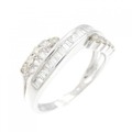 750WG ダイヤモンド リング 0.43CT