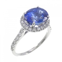 PT サファイヤ リング 3.162CT