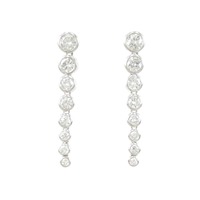 PT ダイヤモンド ピアス 1.00CT