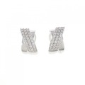 K18WG ダイヤモンド ピアス 1.00CT