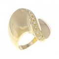 K18YG ダイヤモンド リング 0.06CT