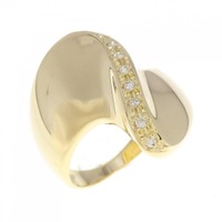 K18YG ダイヤモンド リング 0.06CT
