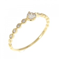 K18YG ダイヤモンド リング 0.15CT