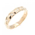 K18PG ダイヤモンド リング 0.12CT
