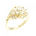K18YG ダイヤモンド リング 0.55CT