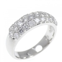 PT パヴェ ダイヤモンド リング 1.02CT