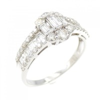 純PT ダイヤモンド リング 1.00CT