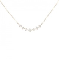 K18PG ダイヤモンド ネックレス 0.25CT