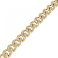 K18YG ダイヤモンド ブレスレット 3.82CT