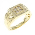 【新品】K18YG ダイヤモンド リング 0.48CT