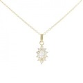 K18YG ダイヤモンド ネックレス 0.53CT