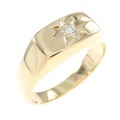 K18YG ダイヤモンド リング 0.06CT